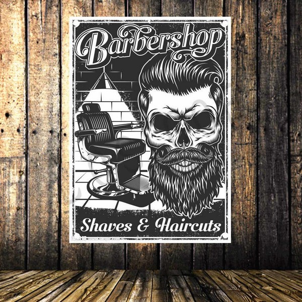 bảng hiệu Barber shop 1