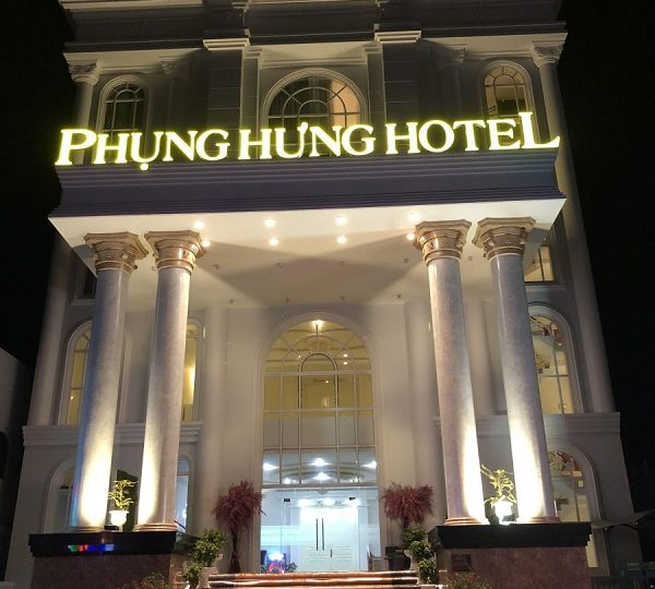 Bảng hiệu chữ nổi Inox khách sạn Quận 8