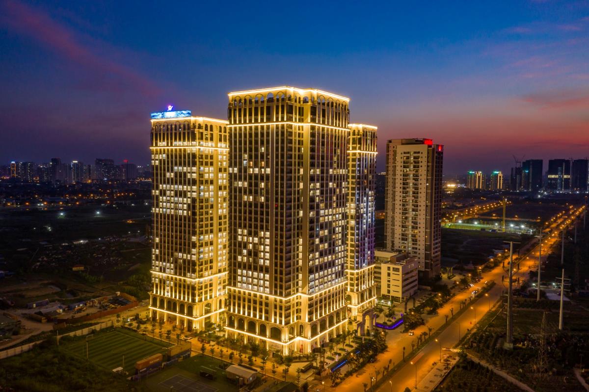 Thi công LED tòa nhà Quận 4